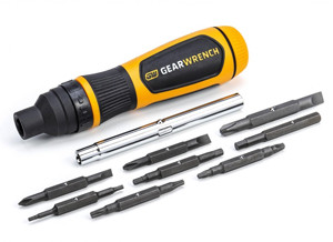 GearWrench 80191R 11-in-1 Ratcheting Multi-Bit Driver