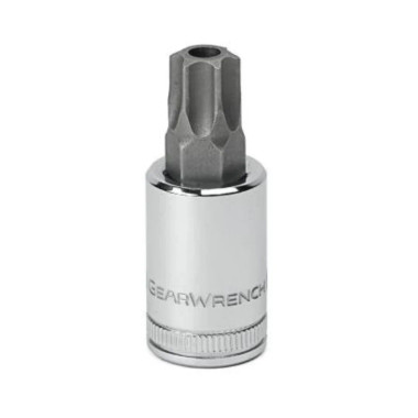 GearWrench 80457 3/8 Drive T45 Tamper Torx Socket