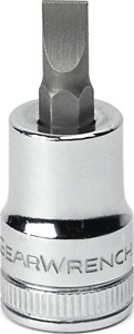 GearWrench 80466 3/8 Drive 6MM Slotted Bit Socket