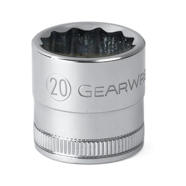 GearWrench 80755D 1/2 Drive 20mm Socket