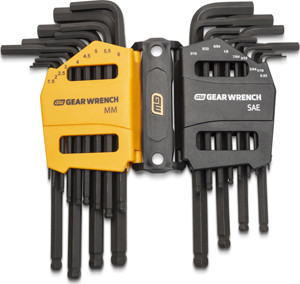 GearWrench 83505 26-Piece Ball End Hex Key Set