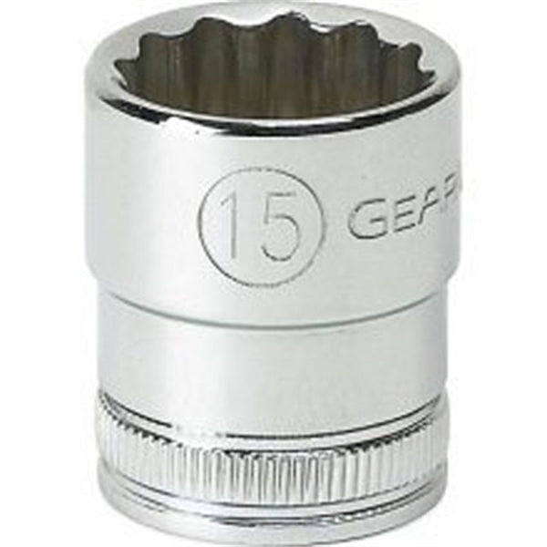 1/4' Drive 12 Point Standard Socket, 10mm