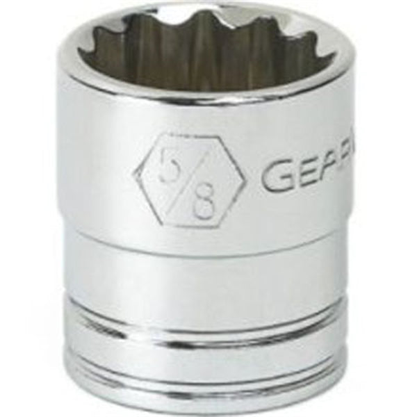 1/4" Drive 12 Point Standard Socket, 5/16"