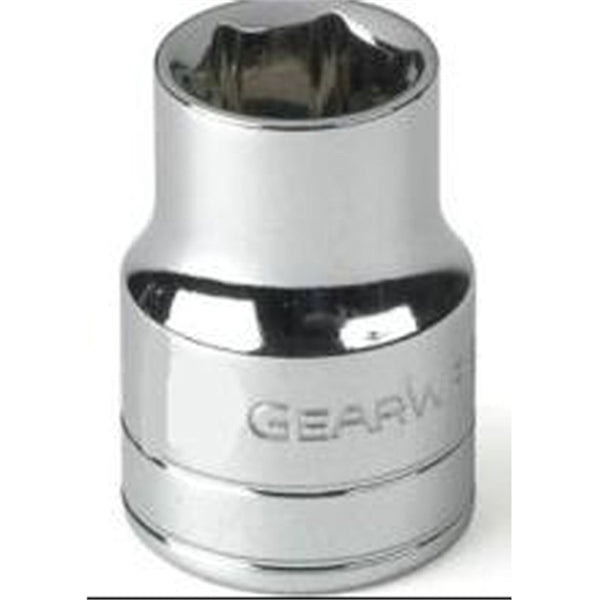 3/8" Drive 6 Point SAE Standard Socket - 1/2"