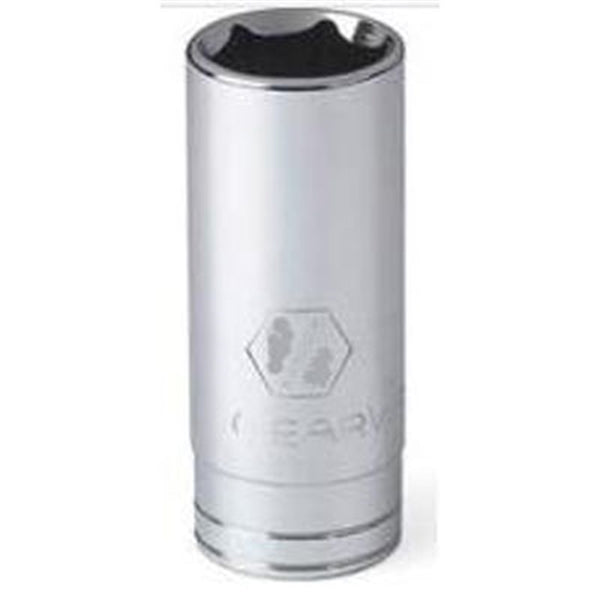3/8" Drive 6 Point SAE Deep Socket - 1/2"
