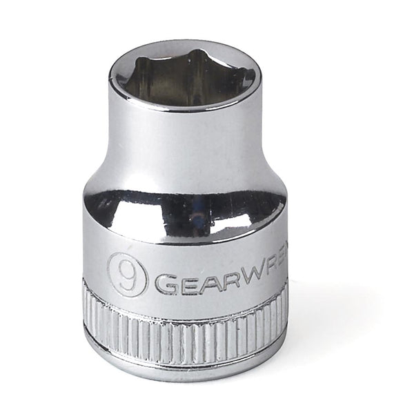 3/8" Drive 6 Point Metric Standard Socket - 9mm