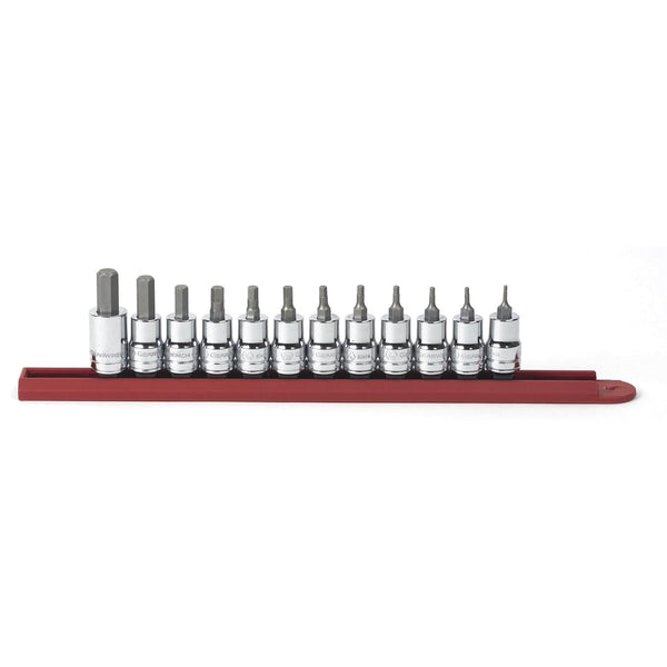 12 Piece 3/8" Drive SAE Hex Bit Socket Set