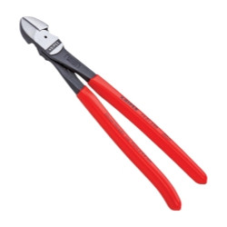 KNIPEX 10" HIGH LEVERAGE DIAGONAL CUTTERS CARDED