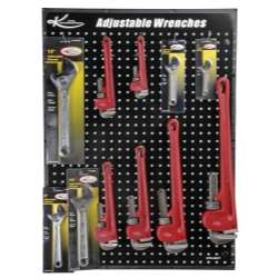 K Tool International Adjustable Wrench & Pliers Display