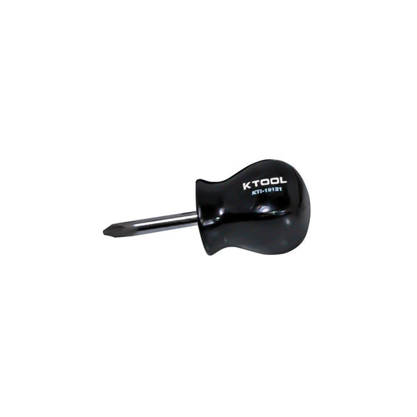 #2 x 1-1/2" Phillips Screwdriver with Black Handle