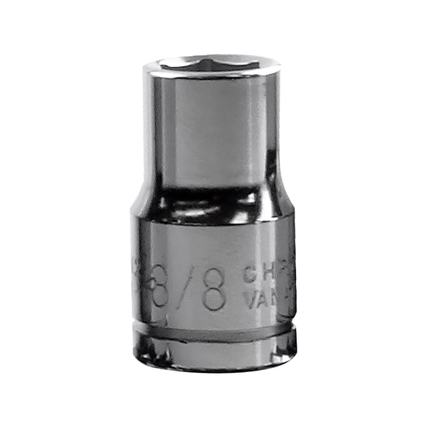 3/8" Drive 6 Point Standard Socket, 3/8"