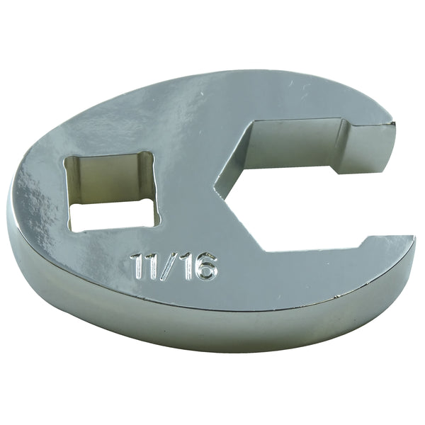 3/8" Drive 6 Point Flare Nut Crowfoot Wrench, 11/16"