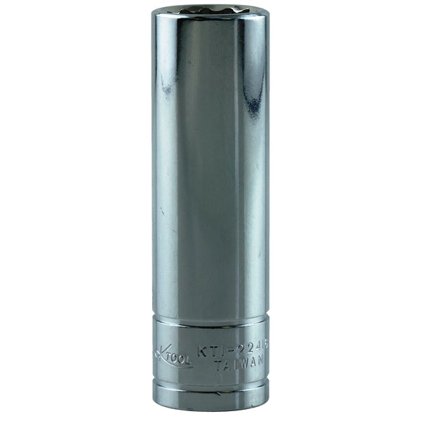 3/8" Drive 12 Point Deep Socket, 1/2"