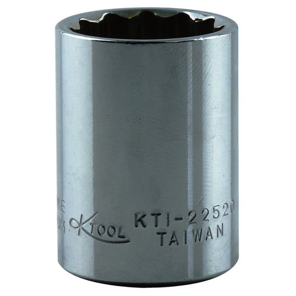 3/8" Drive 12 Point Socket, 5/8"