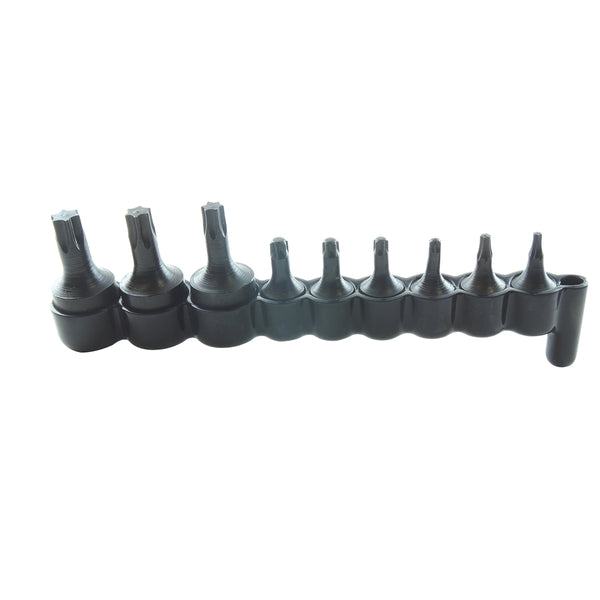 9 Piece Internal Torx Socket Set