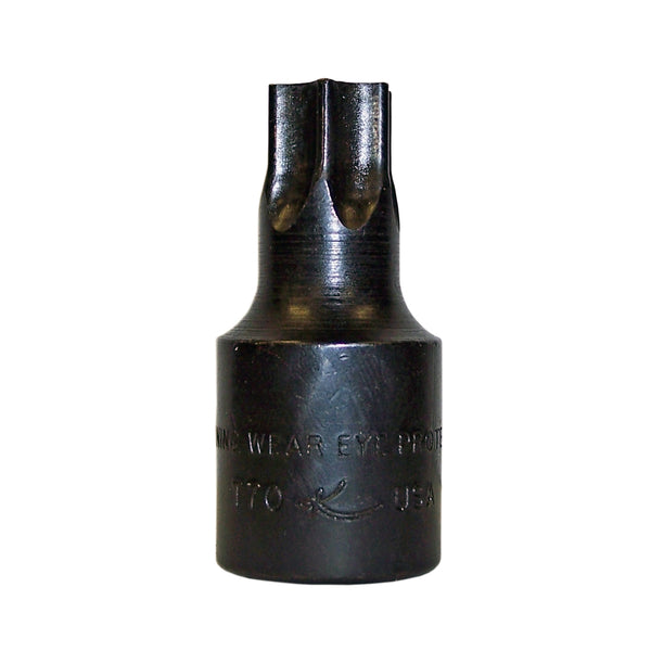 1/2" Drive Alloy Steel Internal Torx Socket - T70