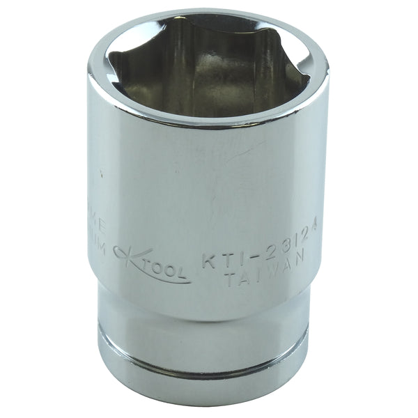 1/2" Drive Standard 6 Point Chrome Socket 3/4"