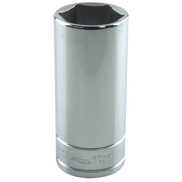 1/2" Drive Deep 6 Point Chrome Socket, 1"