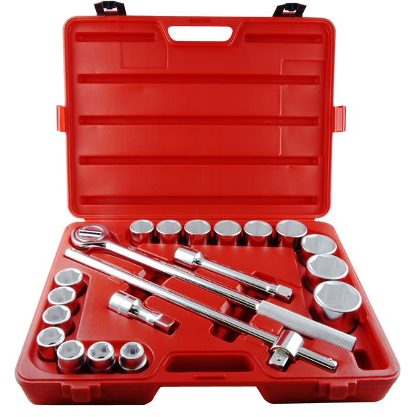 20 Piece 3/4" Drive 6 Point SAE Socket Set