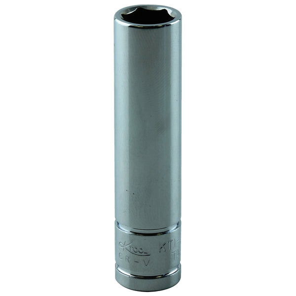 1/4in. Drive Deep 6 Point Chrome Socket 8mm