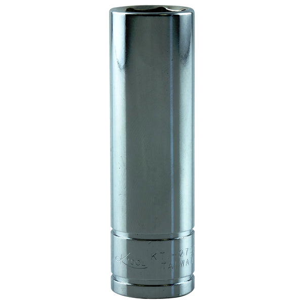 3/8in. Drive Deep 6 Point Chrome Socket 15mm