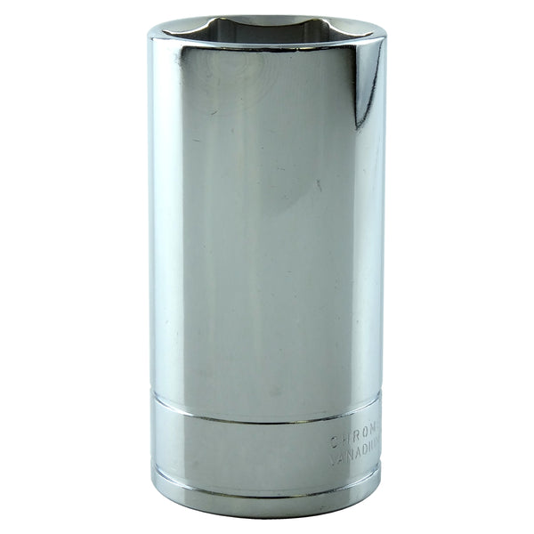 Chrome Socket, 3/8" Drive, 26mm, 6 Point, Deep