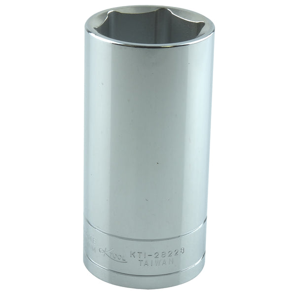 Socket 1/2 Dr Deep 6 Pt 28mm