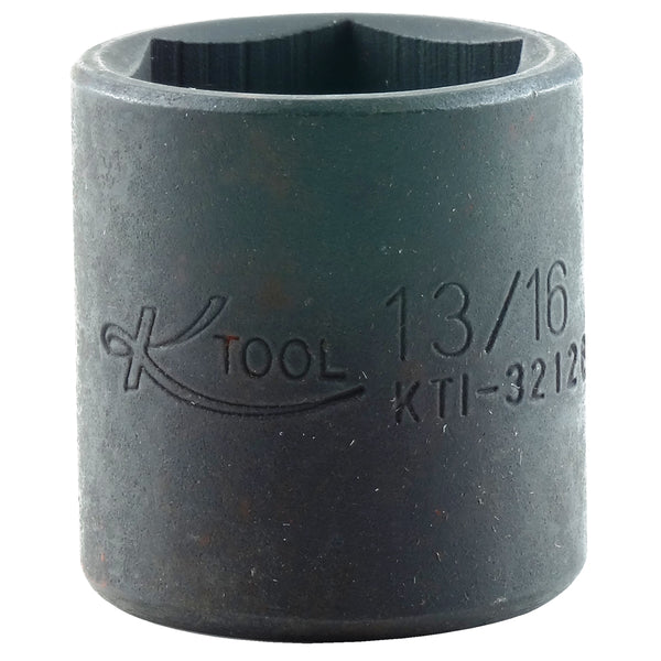 3/8in. Drive Standard 6 Point Impact Socket 13/16in.