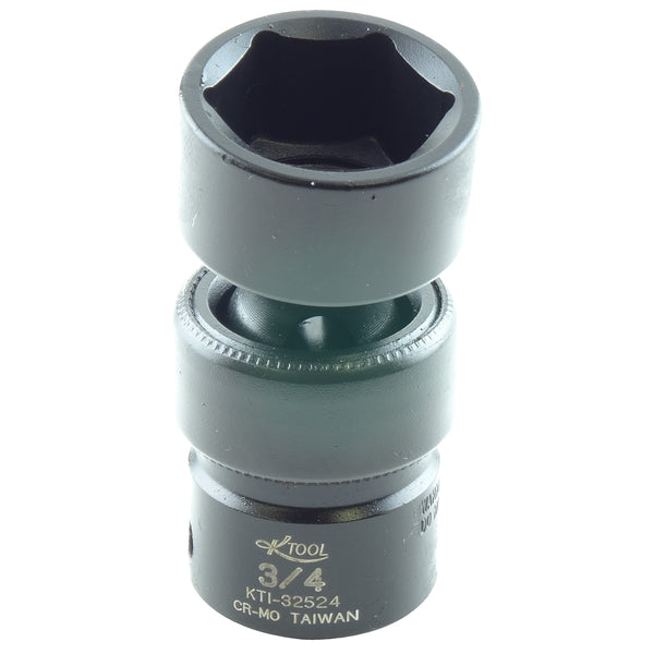 3/8in. Drive Swivel 6 Point Impact Socket 3/4in.