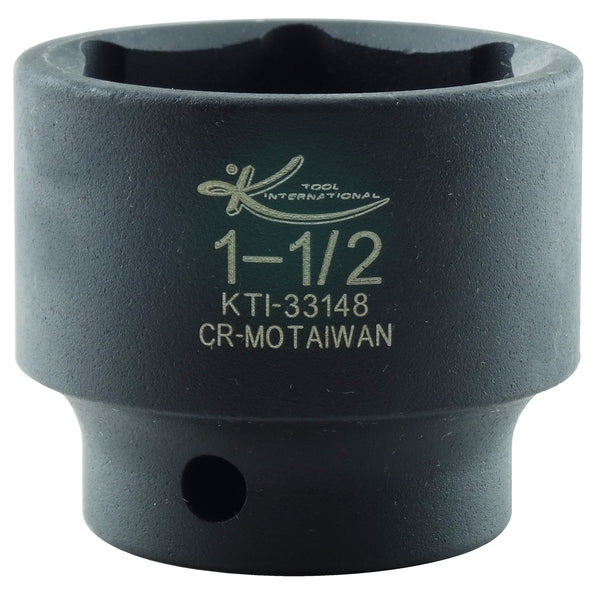1/2in. Drive Standard 6 Point Impact Socket 1-1/2in.