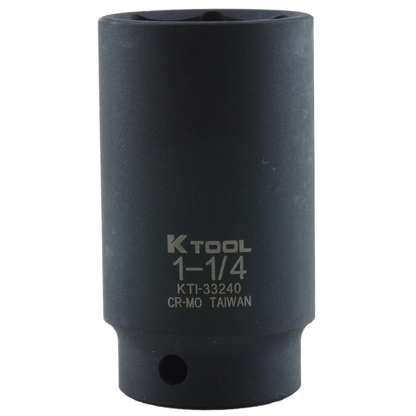 1/2in. Drive Deep 6 Point Impact Socket 1-1/4in.