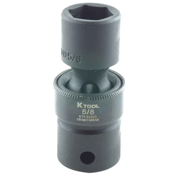 1/2in. Drive Swivel 6 Point Impact Socket 5/8in.