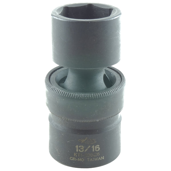 1/2in. Drive Swivel 6 Point Impact Socket 13/16in.