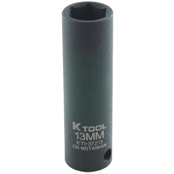3/8in. Drive Deep 6 Point Impact Socket 13mm