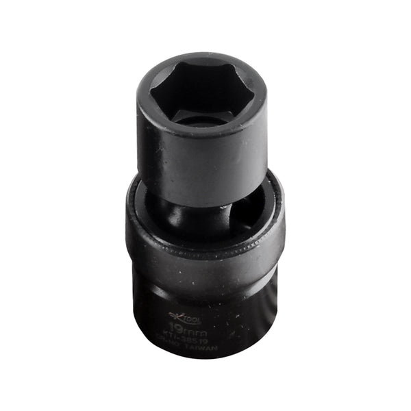 1/2in. Drive Swivel 6 Point Impact Socket 19mm KTI38519