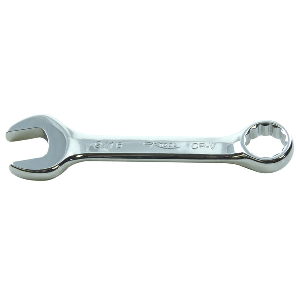 12 Point Short Panel High Polish Combination Wrench, 9/16"