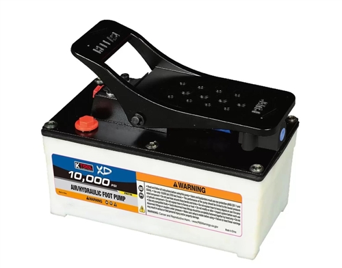 K Tool International Foot Pump Air Hydraulic With Nylon Case
