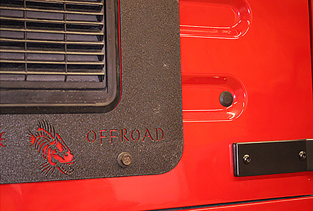 Kentrol 70010 Tailgate Plug for 97-06 Jeep Wrangler TJ & Unlimited TJ