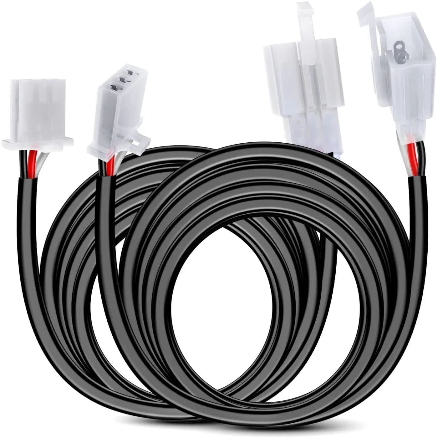 2PCS 22AWG 5FT Wire Extension Kit For LED Light Bar/Led Pods/LED Work Light