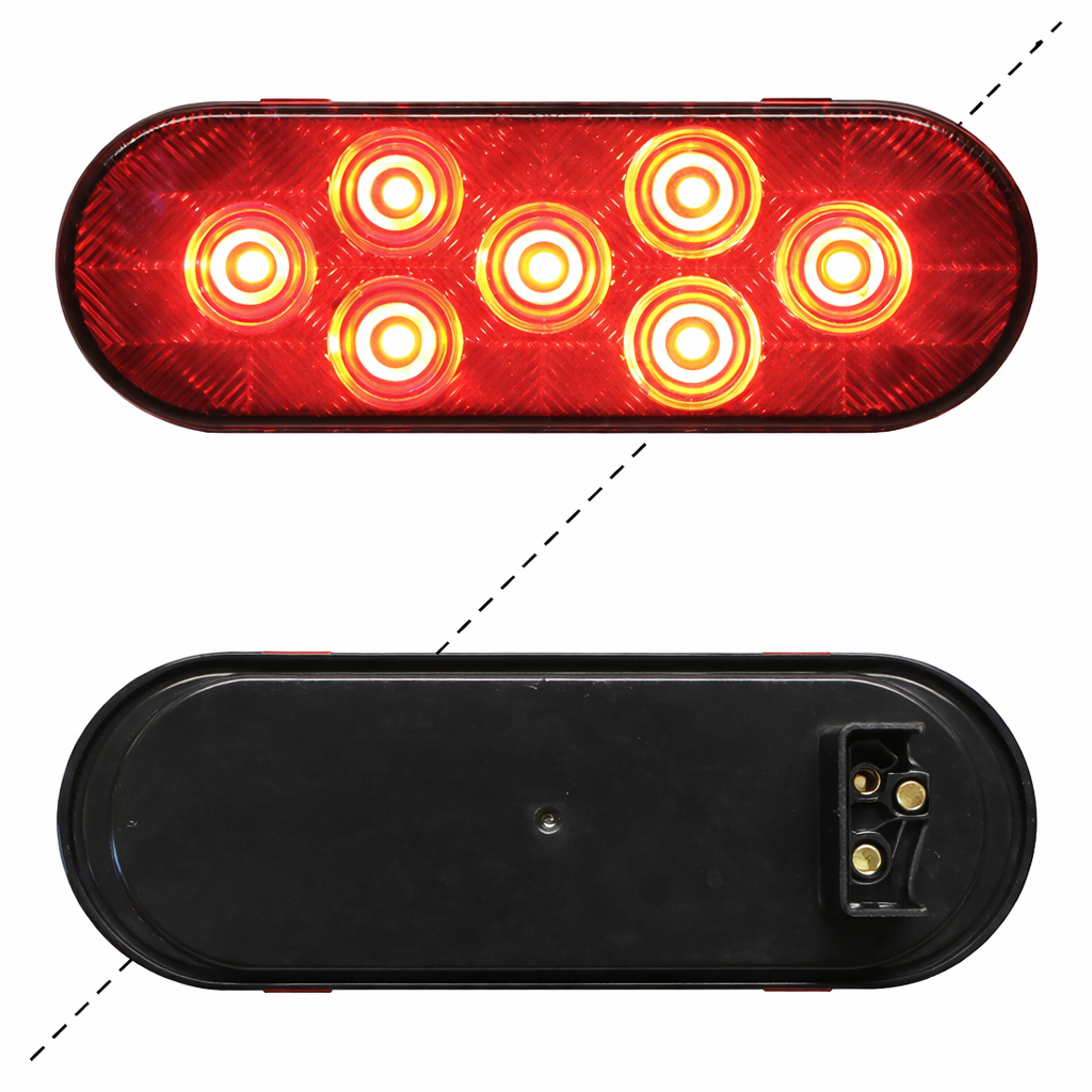 571.LD60R7 - S/T/T Light LED 6in