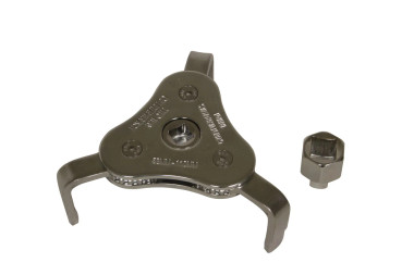 Lisle 63850 58-110 mm 3 Jaw Wrench & Adapte