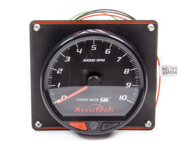 Longacre SMI Tach Black Tach 4.5 in w/Black Panel 52-44477