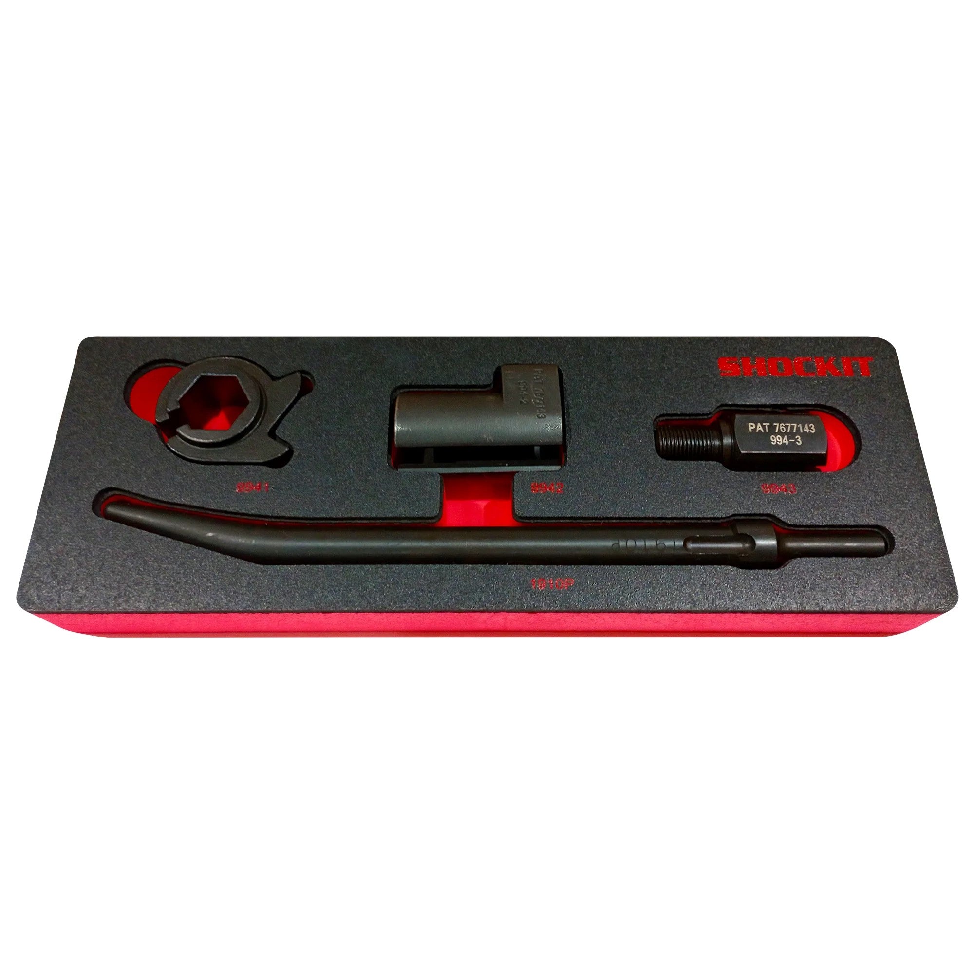 SHOCKIT Socket O2 Sensor Removal Kit with HD EVA Foam Tray, For Frozen/Obstructed O2 and NOx Sensors