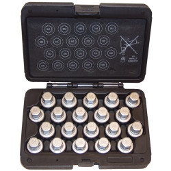 20 Piece BMW 2nd Generation Wheel Master Key Set