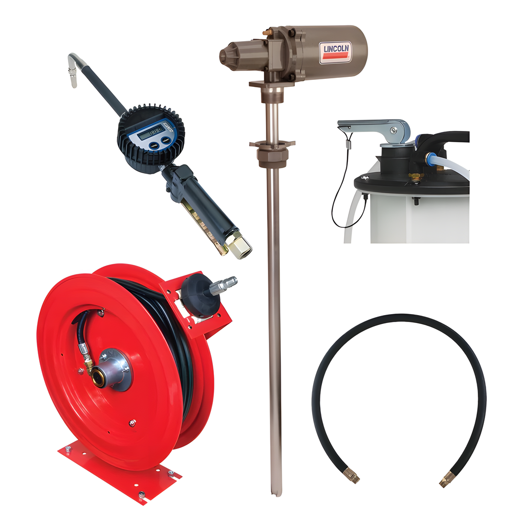 Lincoln4493Pump Reel and Meter Package