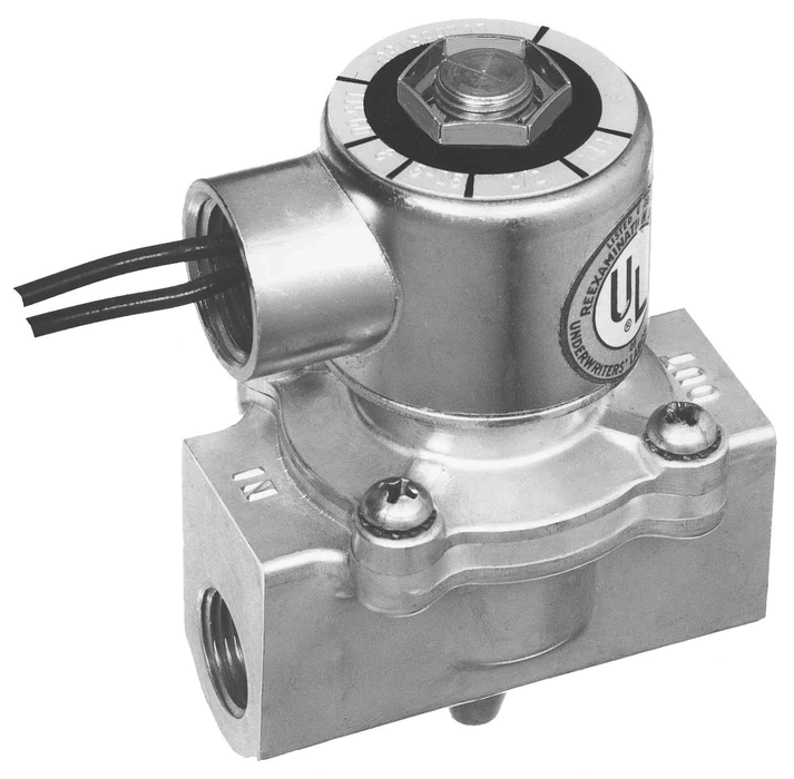 Lincoln685862-Way Electric Solenoid-Operated Air Valve