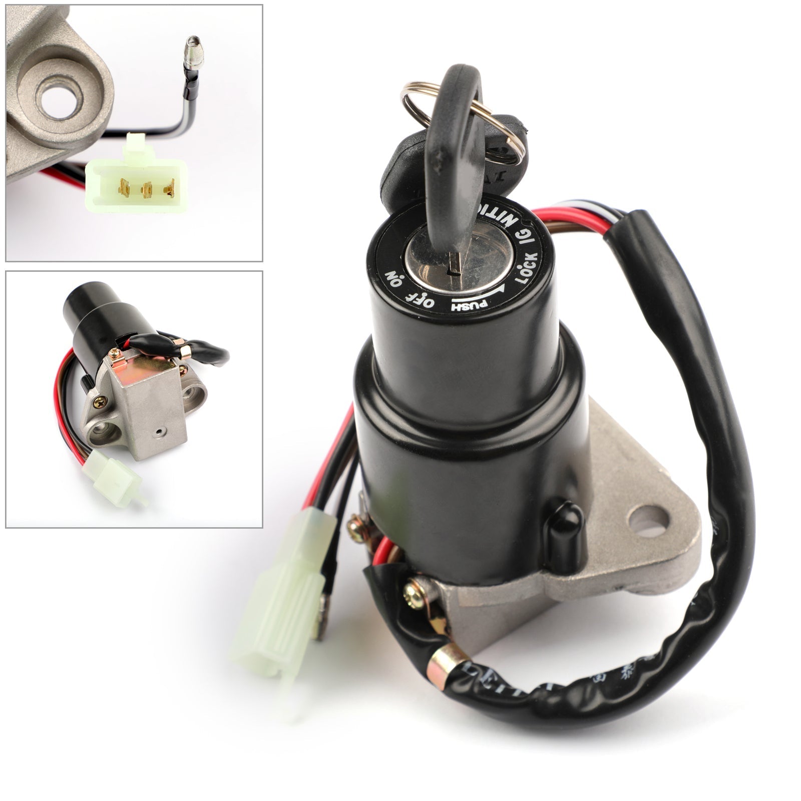 Ignition Switch Lock Keys For Yamaha DT125R XT600KN TZR250 FJ600 XJ750 Generic