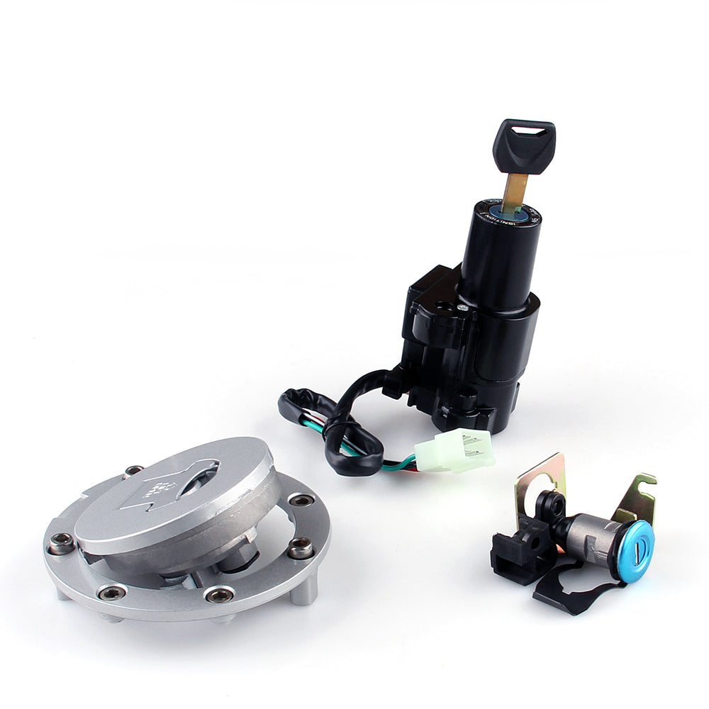 Ignition Switch Fuel Gas Cap Seat Lock Key Kit For Honda VFR800 CBR600RR CBR929RR Generic