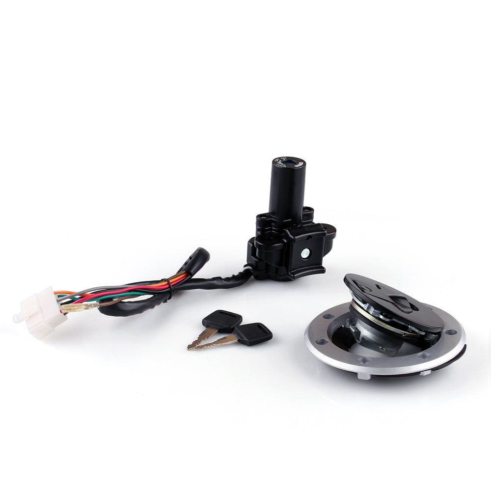 Ignition Switch Lock & Fuel Gas Cap Key Set For Kawasaki ZZR 400 600 ZXR 400 750 Generic