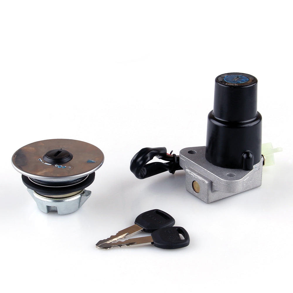 Ignition Switch Lock & Fuel Gas Cap Key Set For Yamaha FZR600 FZR400 FZR250 Generic